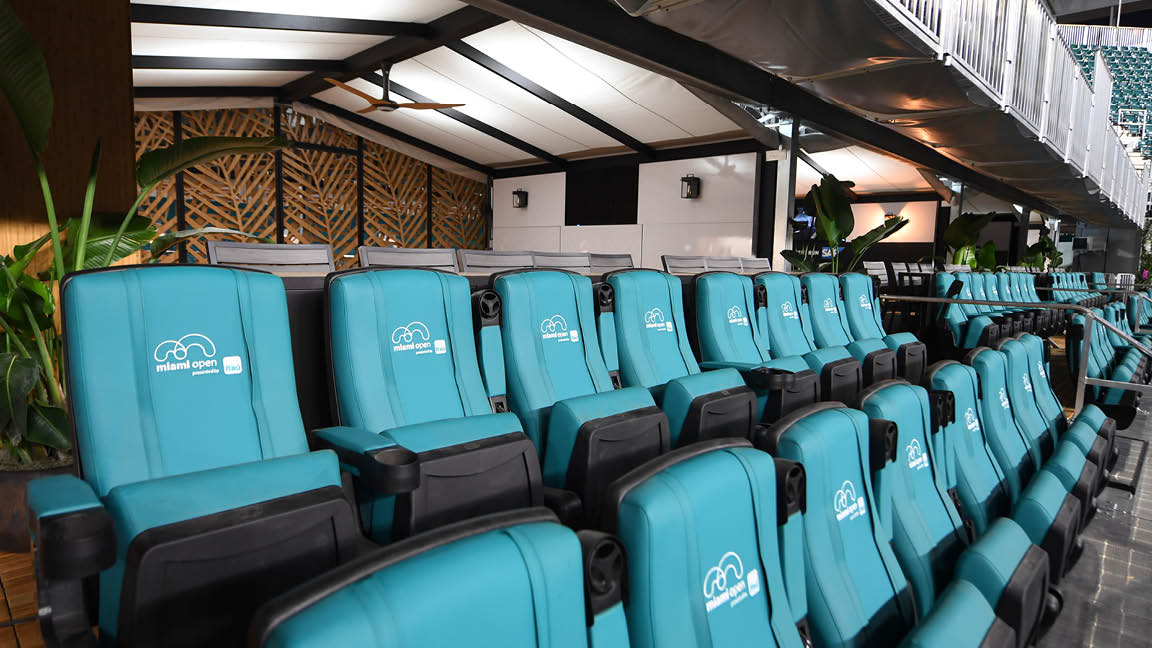 Suites and Luxury Seating Experiences Miami Open 2024