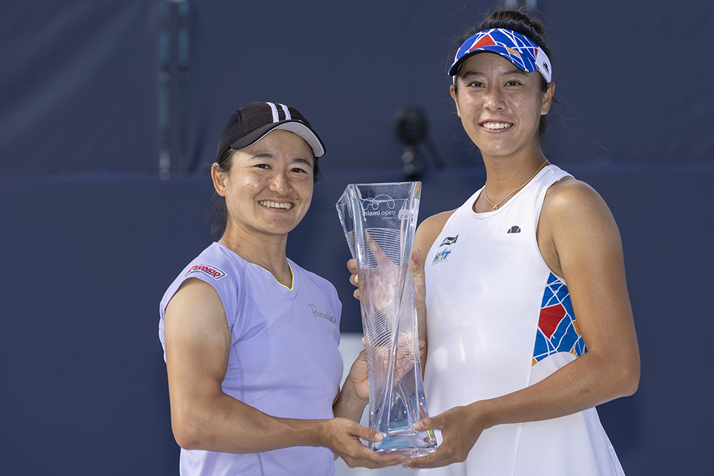 Japanese Duo Wins Women’s Doubles Title Miami Open