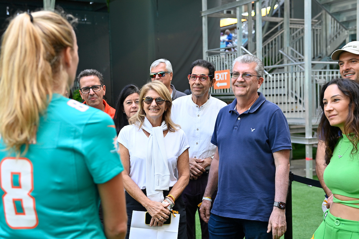 Petra Kvitová meet and greet during Miami Open