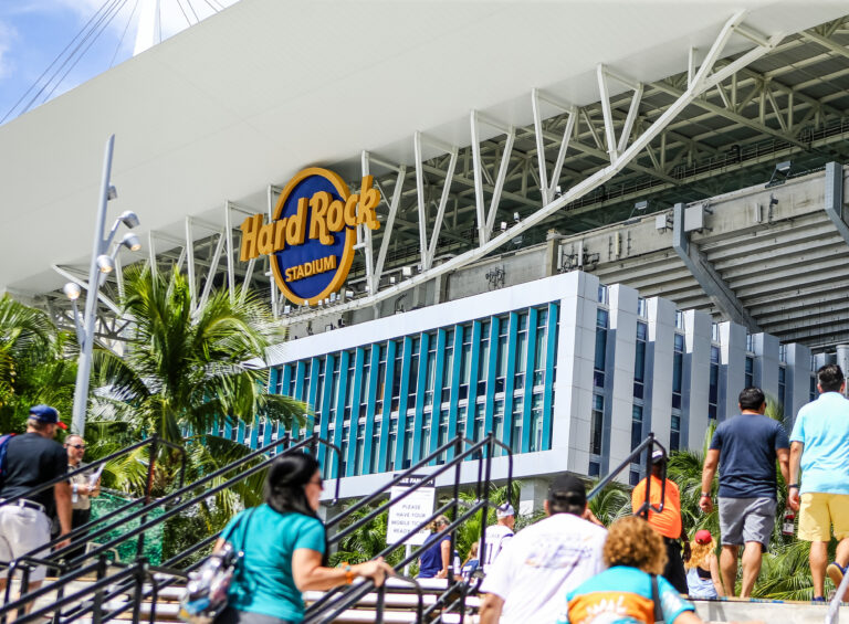 Hard Rock Stadium Pedestrian tunnels