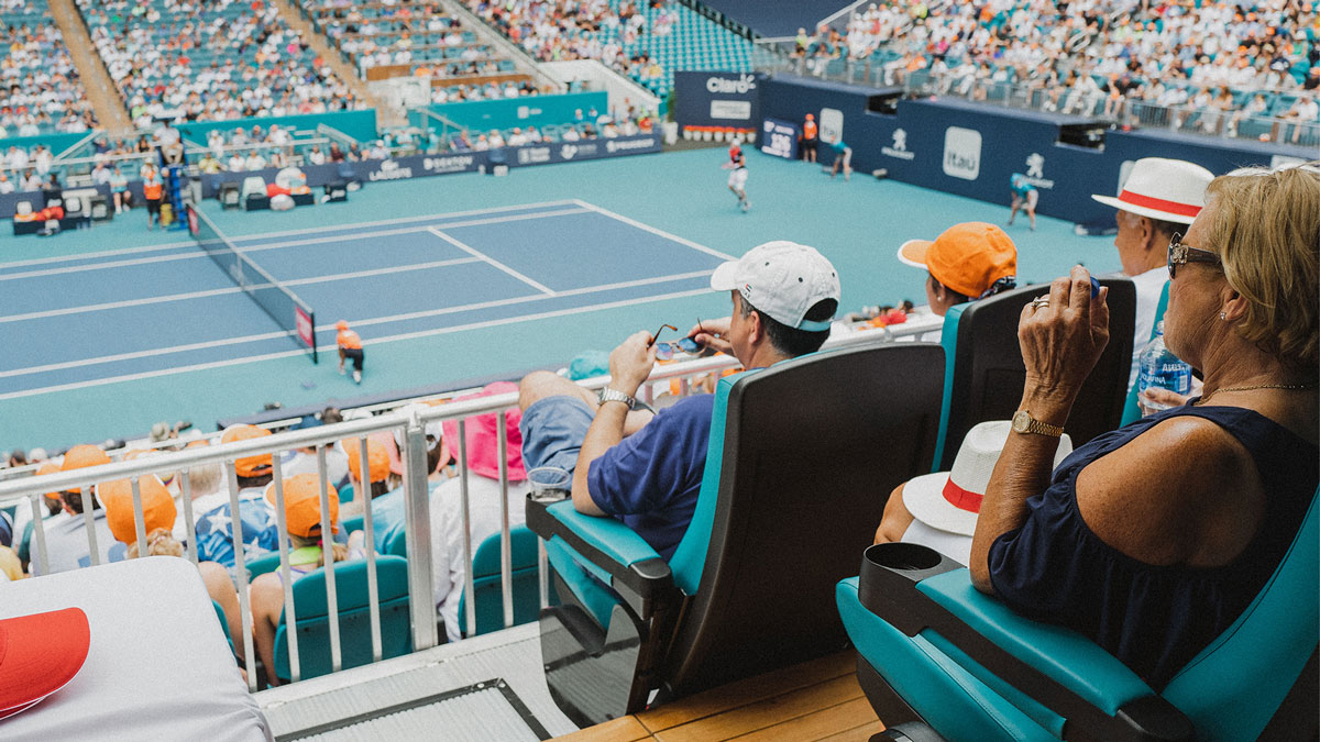 Suites and Luxury Seating Experiences Miami Open 2024