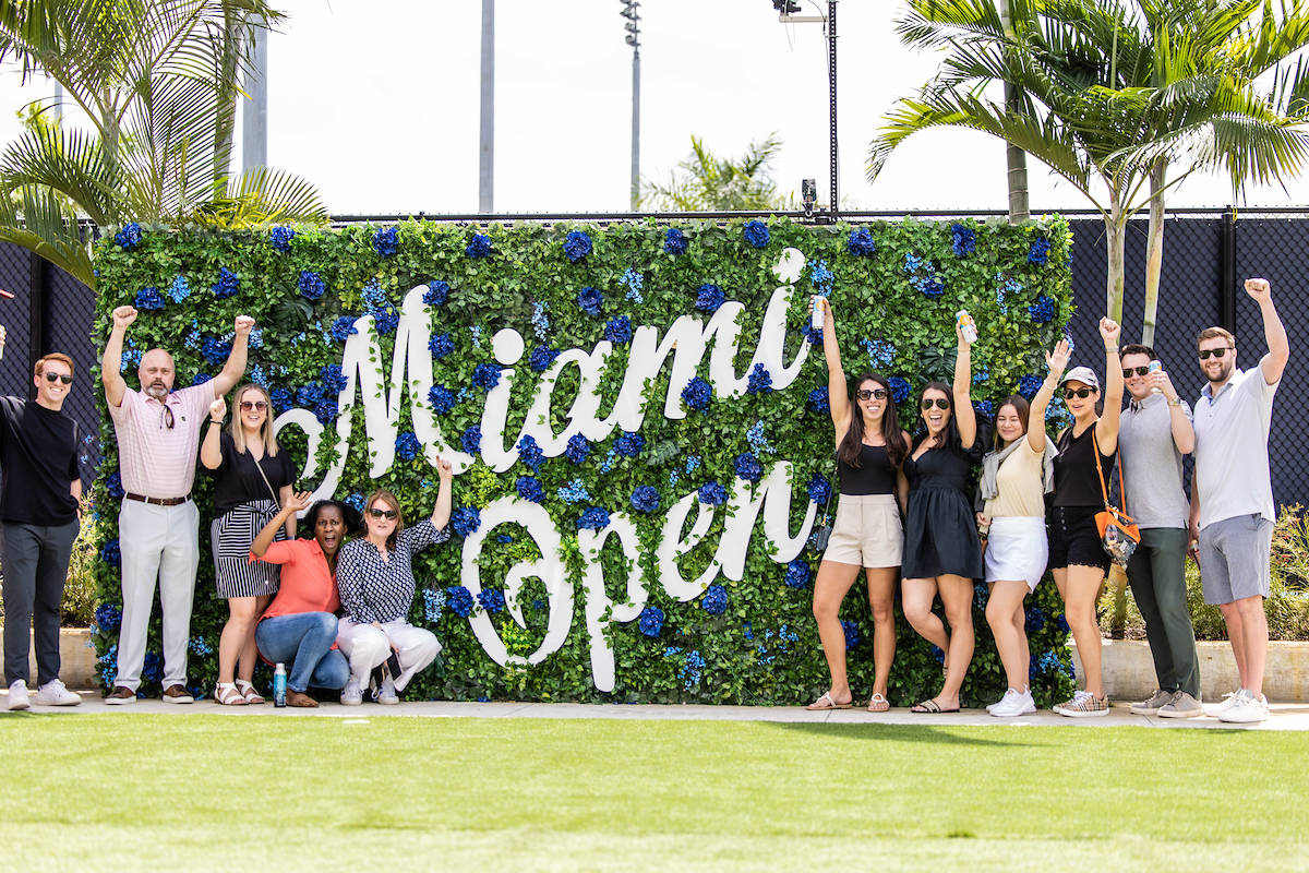 Fans at the 2023 Miami Open in Miami Gardens, Florida.