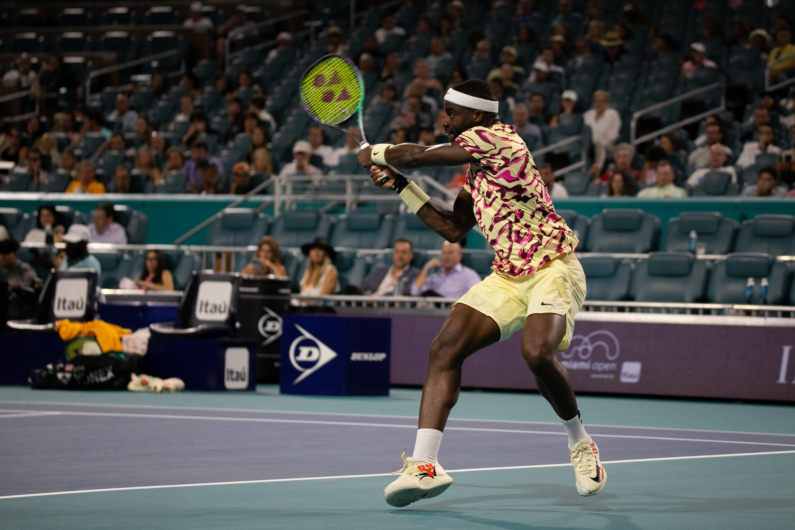 Frances Tiafoe on March 27, 2023 at the Miami Open