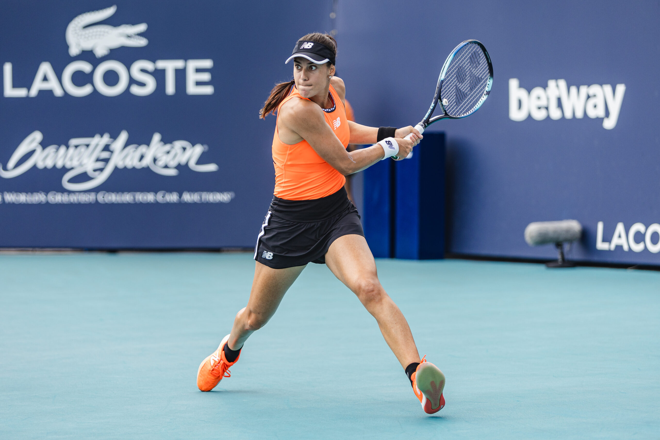 Sorana Cirstea on March 27, 2023 at the Miami Open