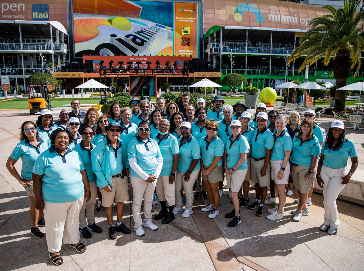 Volunteers Group photo