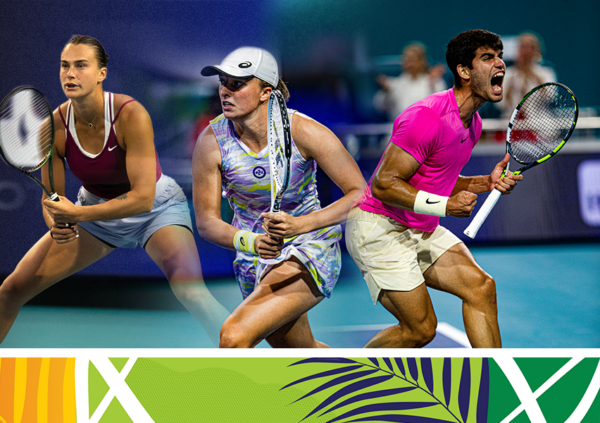 Entry List Revealed for Miami Open presented by Itaú with All of World