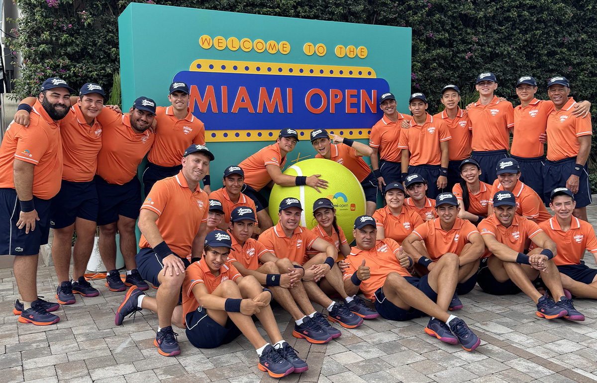 Ballpersons Miami open