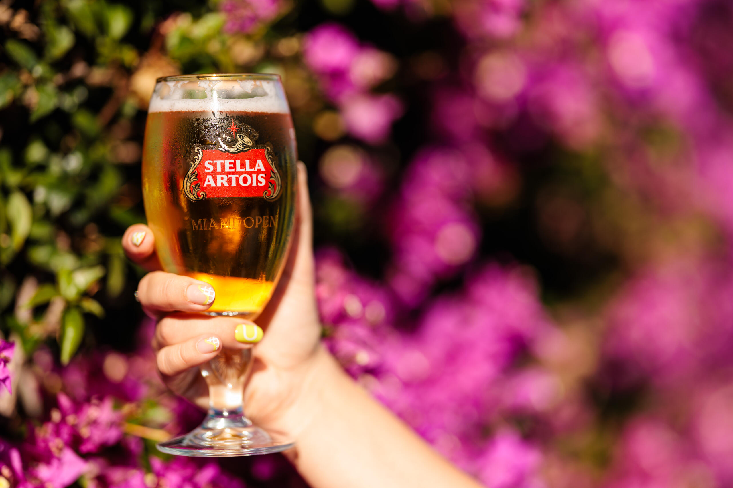Engraved Stella Artois chalice