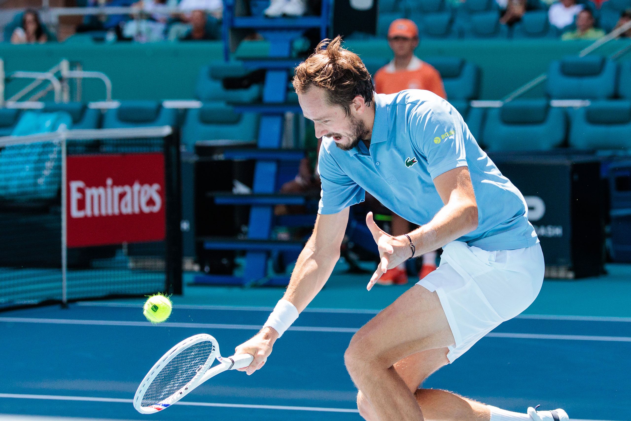 During the 2026 Miami Open at Hard Rock Stadium on March 23, 2026 in Miami Gardens (Photo by Kelly Gavin/South Florida Stadium)