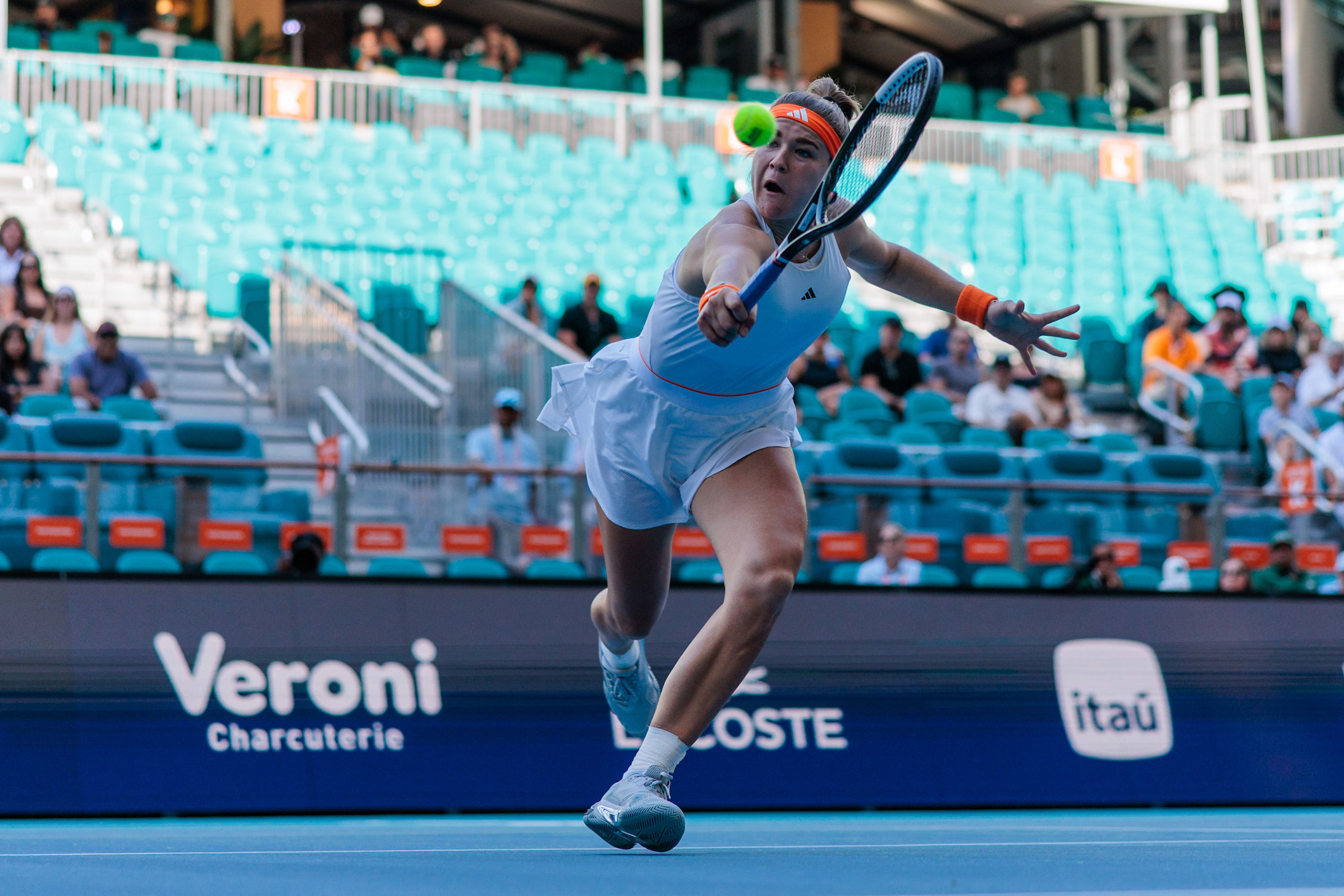 During the 2026 Miami Open at Hard Rock Stadium on March 24, 2026 in Miami Gardens (Photo by Robby Illanes/South Florida Stadium)