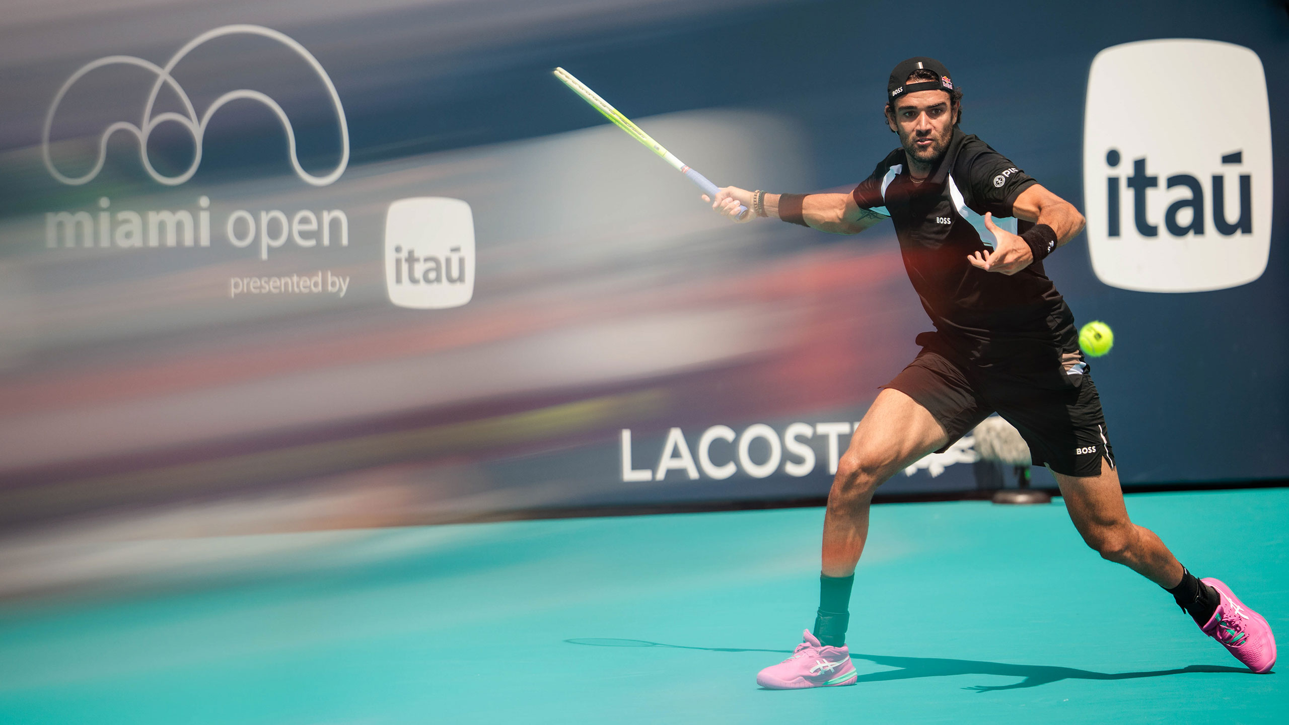 During the 2026 Miami Open at Hard Rock Stadium on March 19, 2026 in Miami Gardens (Photo by AJ Shorter/South Florida Stadium)