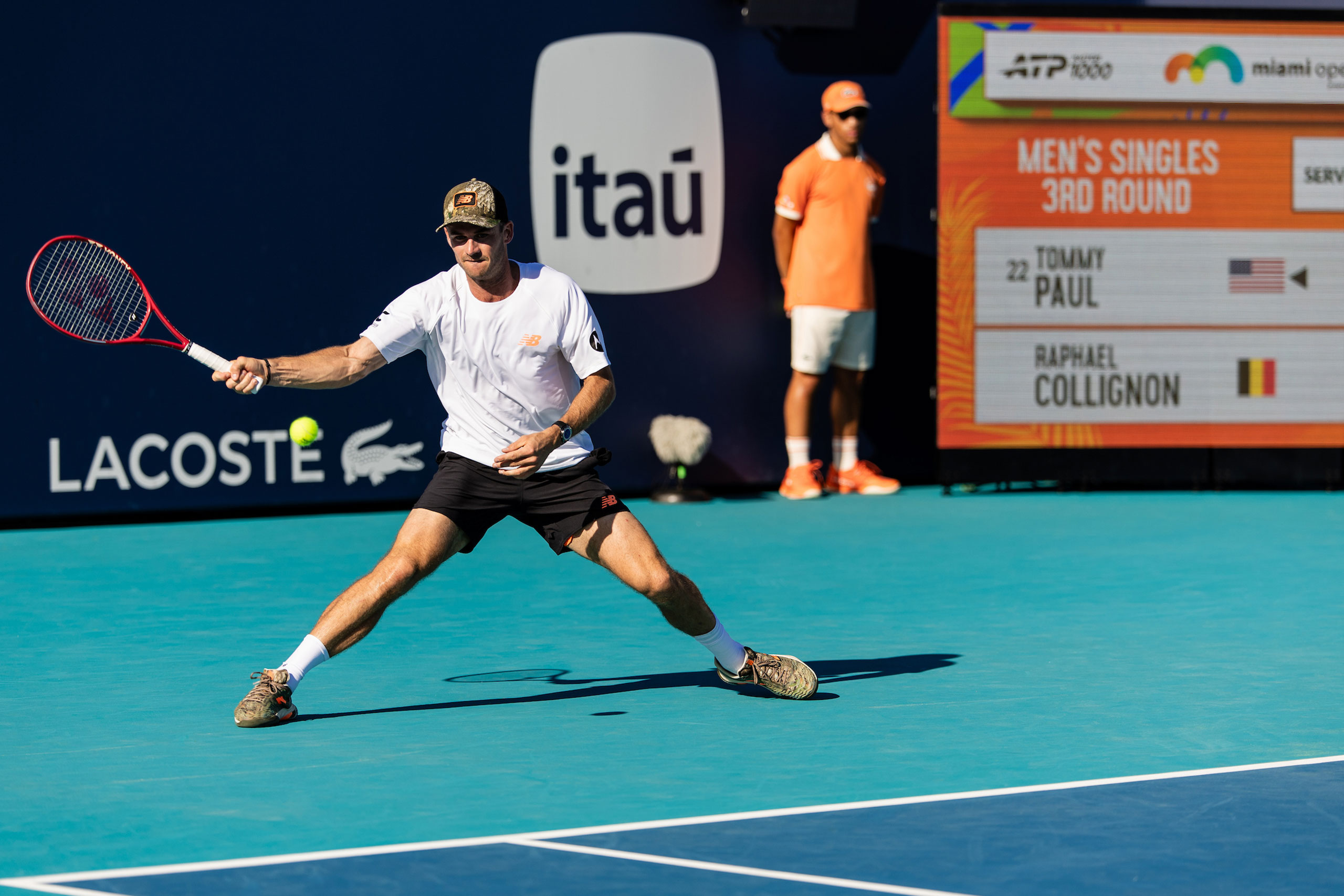 During the 2026 Miami Open at Hard Rock Stadium on March 22, 2026 in Miami Gardens (Photo by Bri Ali/South Florida Stadium)