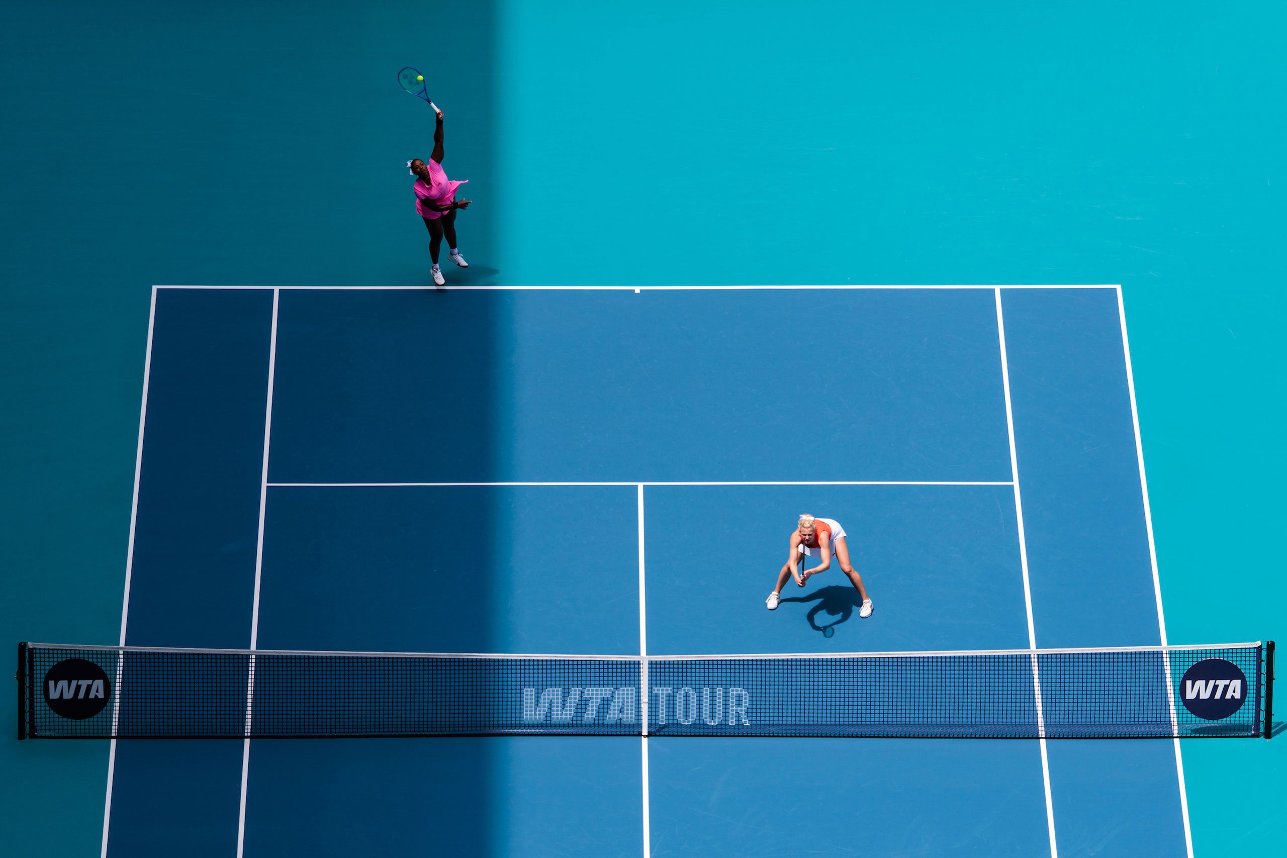 During the 2026 Miami Open at Hard Rock Stadium on March 29, 2026 in Miami Gardens (Photo by Tomas Diniz Santos/South Florida Stadium)