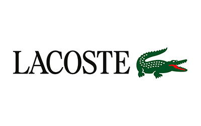 Logo for Lacoste clothing company.